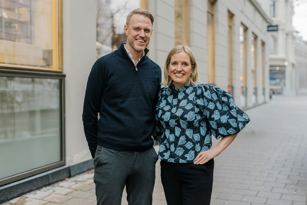 Ørjan Clausen og Ann Kristin Svartefoss